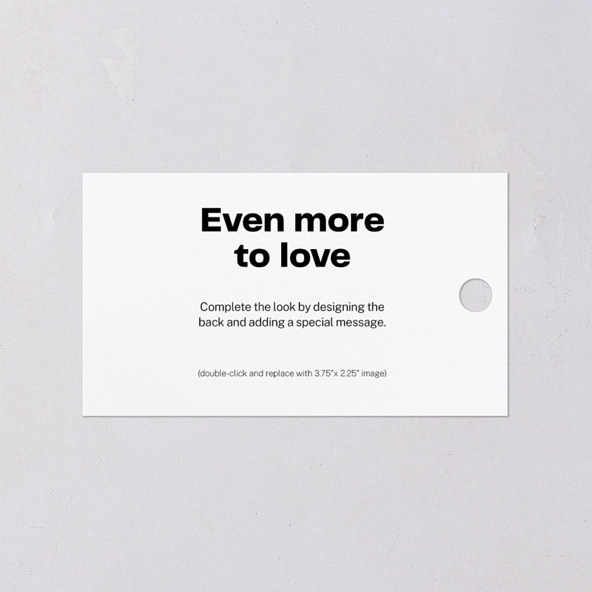 Upload Your Own Design Landscape Gift Tags Pure White Signature