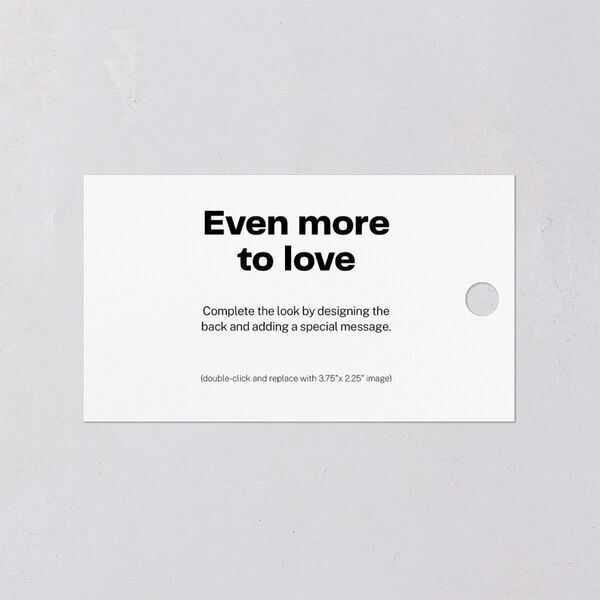 Upload Your Own Design Landscape Gift Tags Pure White Signature