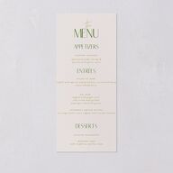 Hawaiian Tropical Monstera Frame Menus Scottish Green Signature