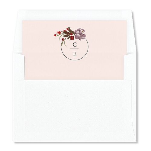 Autumn Romance Standard Envelope Liners Standard Chocolate Liner