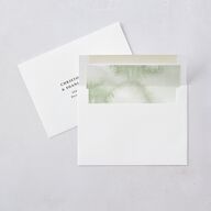 Leafy Frame Standard Envelope Liners Hunter Green Standard