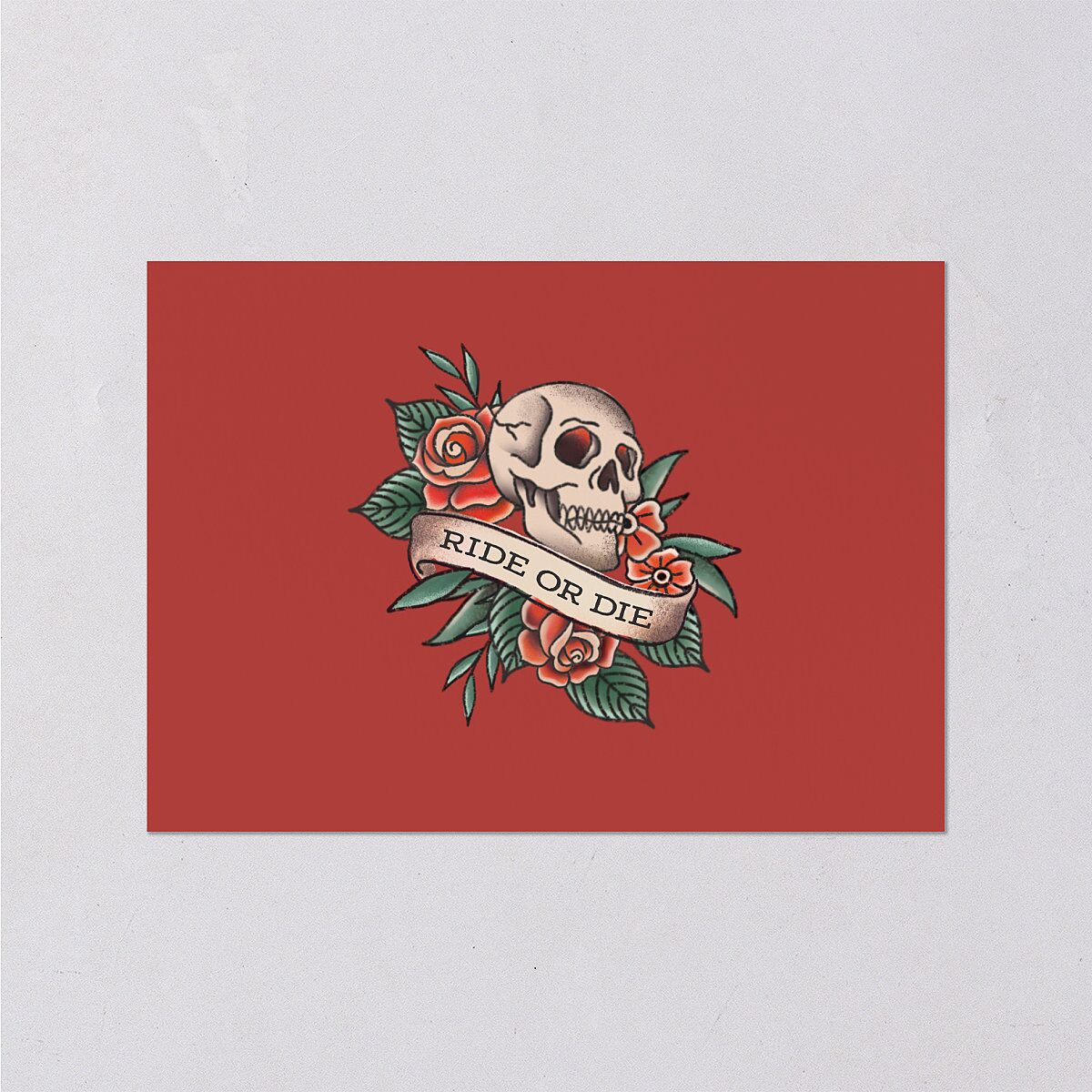 Til Death Tattoos Wedding Response Cards Linen Signature Standard