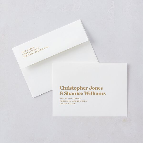 Music Lovers Wedding Invitations Tan Signature Blank No Standard