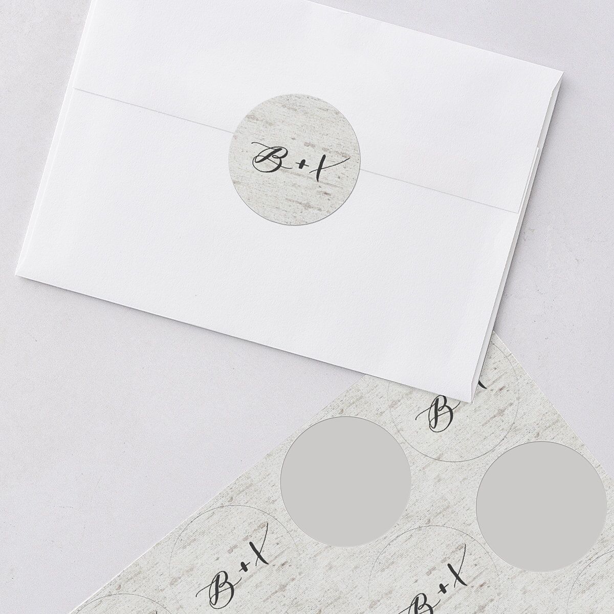 Rustic Botanical Wedding Stickers Thyme Sticker