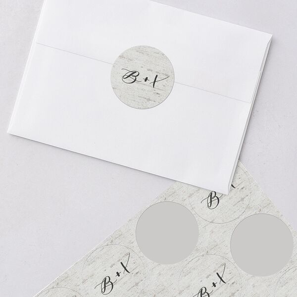 Rustic Botanical Wedding Stickers Thyme Sticker