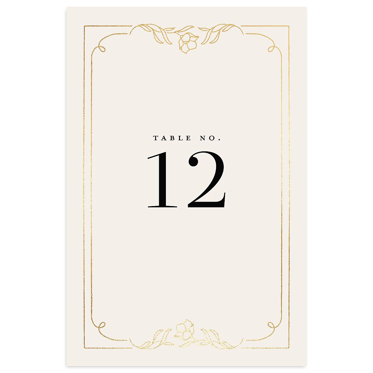 Floral Opulence Table Numbers