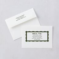 Adventure Icon Wedding Invitations Hunter Green Signature Blank No Standard