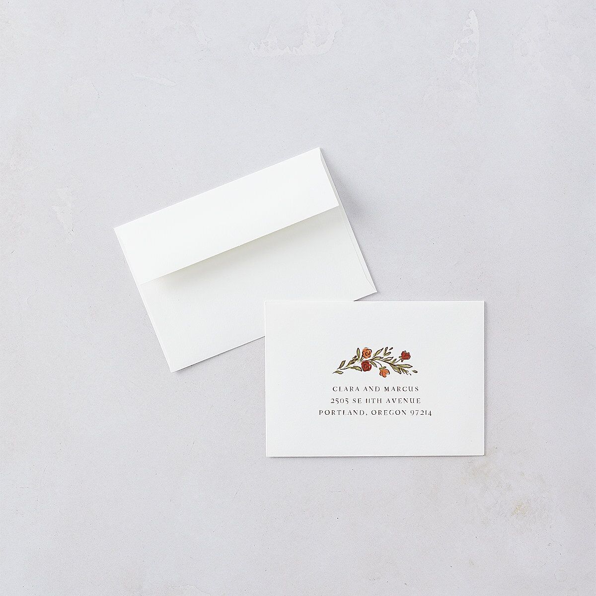 Hand Drawn Tablescape Wedding Response Cards Linen Signature Standard