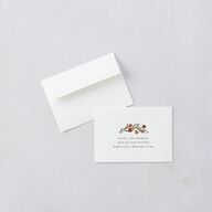 Hand Drawn Tablescape Wedding Response Cards Linen Signature Standard