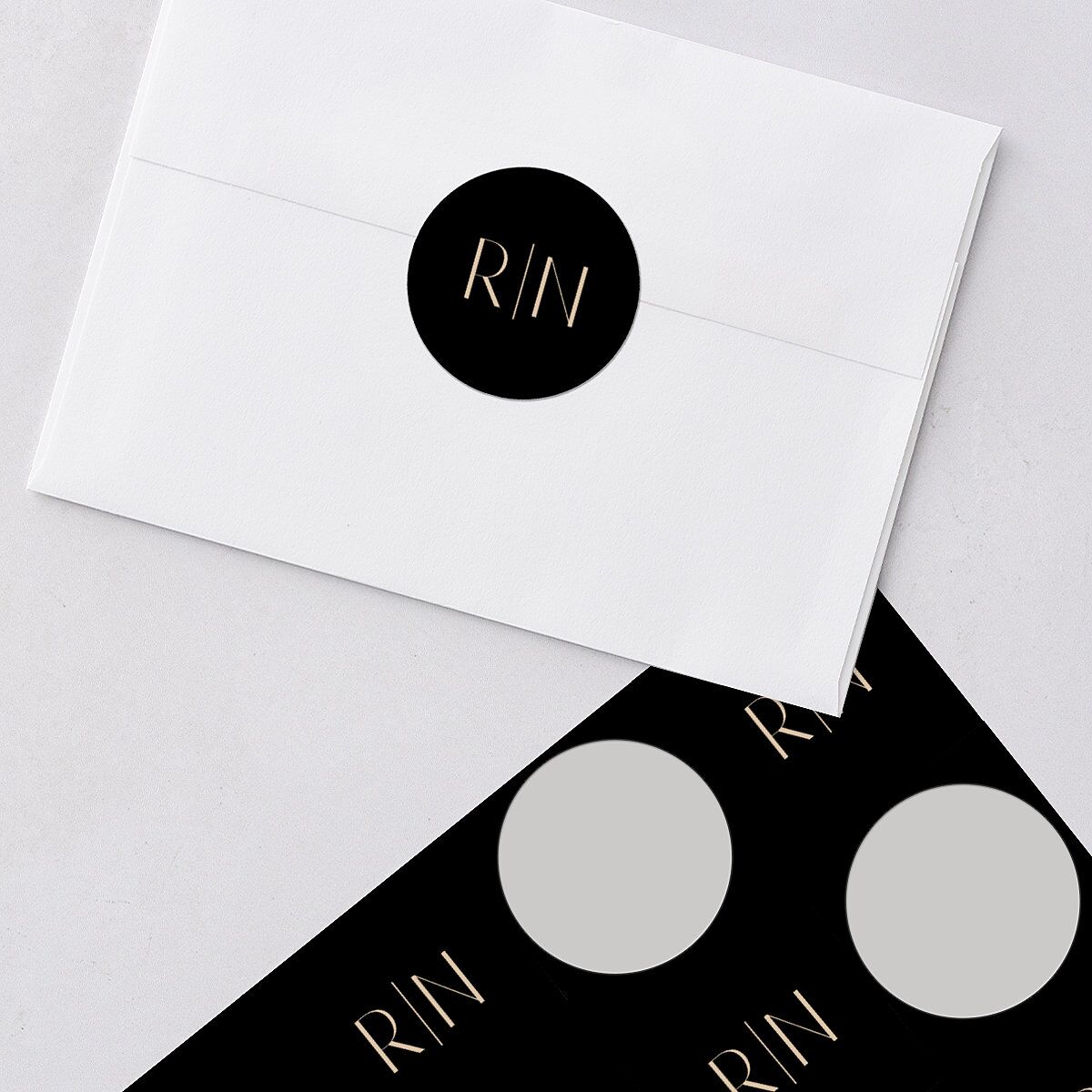Headline Wedding Stickers Licorice Sticker