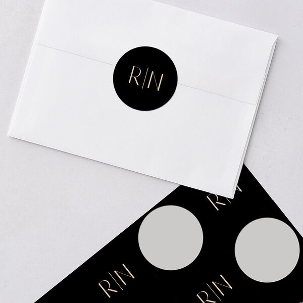 Headline Wedding Stickers Licorice Sticker