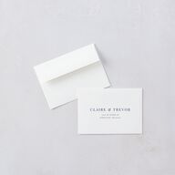 Elegant Lighthouse Foil Wedding Response Cards Gold Maritime Signature Standard