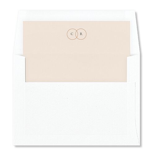 Bohemian Floral Hoop Standard Envelope Liners Charcoal Standard