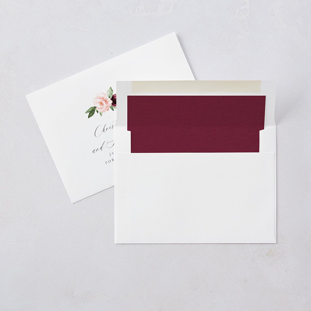 Beloved Floral Wedding Invitations — view 7
