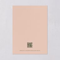 Flores Tropicais Wedding Invitations Gold Red Clay Signature Blank No Standard