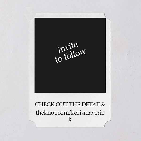 Modern Writing Save the Date Cards Snow Signature smooth Blank No