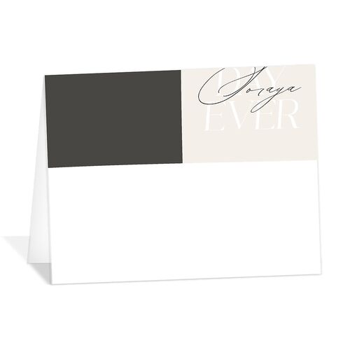 Overlay Thank You Cards Charcoal