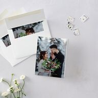 Festive Garland Thank You Cards Hunter Green