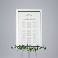 Elegant Swans Standard Seating Chart Large Ivory Standard Indoor Foam Core L Seating