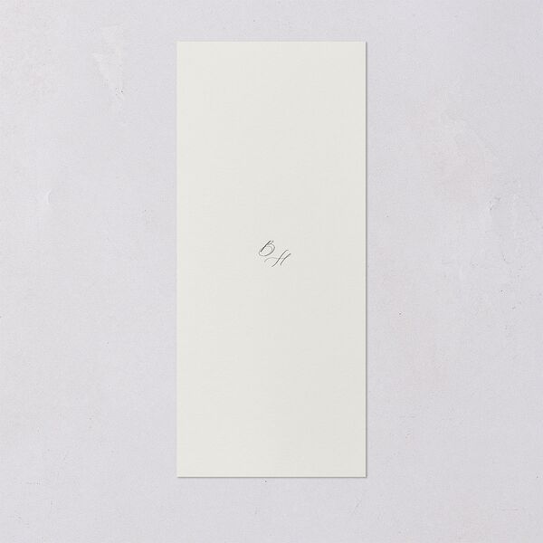 Dainty Fairytale Greenery Menus Hunter Green Signature