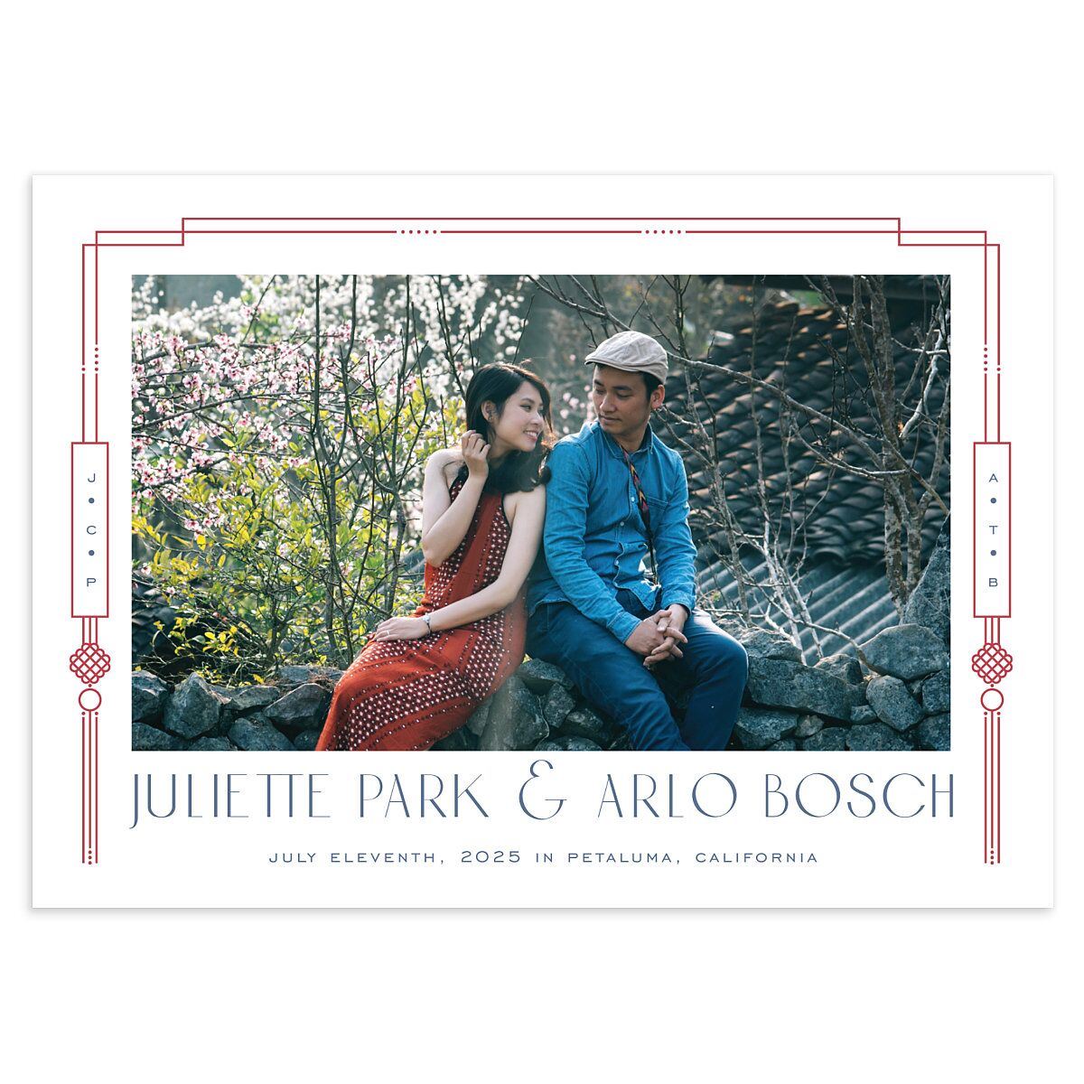 Eternal Devotion Save the Date Cards