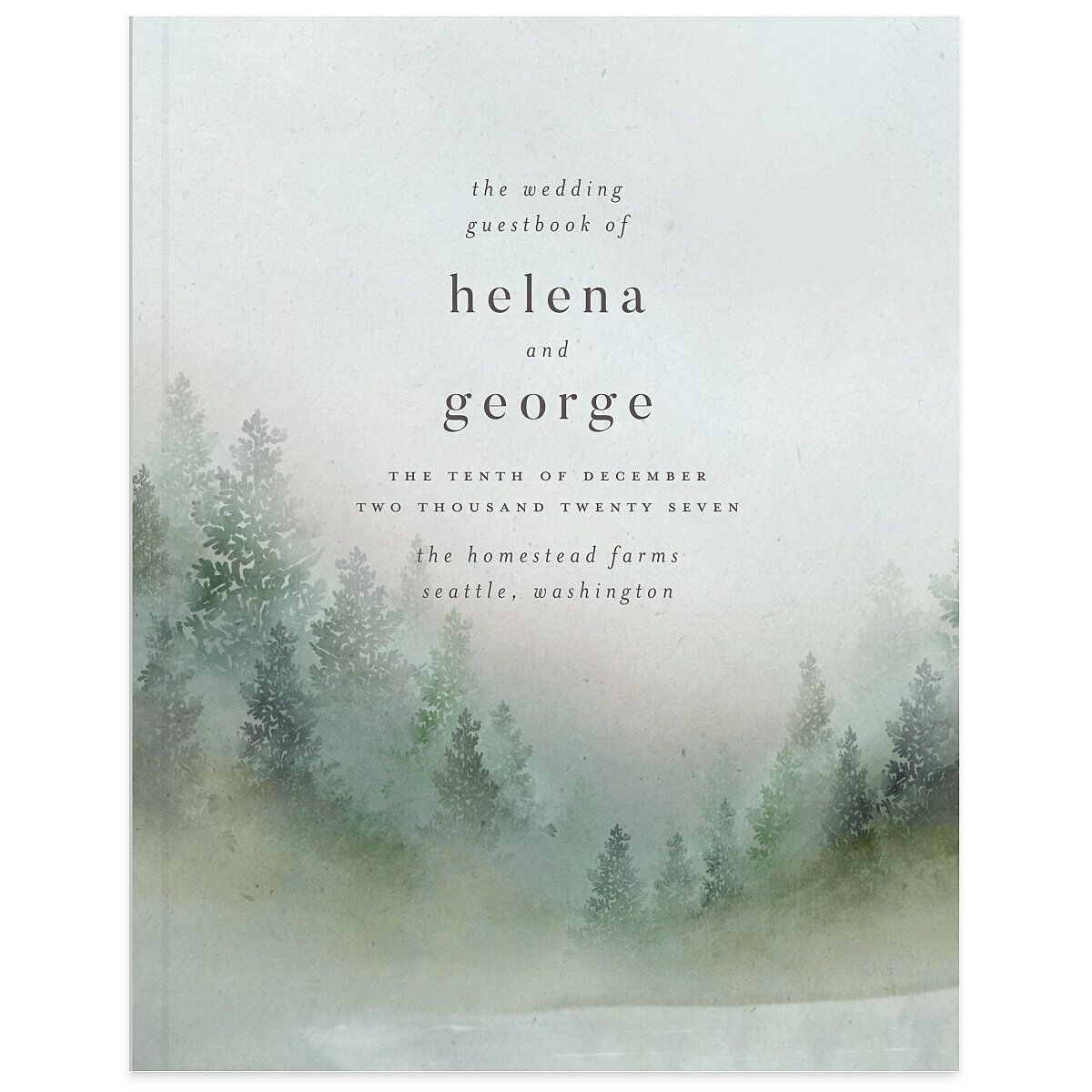 Mountain Mist Guest Books