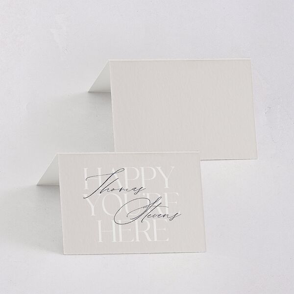 Overlay Place Cards Dark Navy Signature