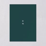 Mountain Escape Foil Wedding Invitations Silver Dark Emerald Signature Blank No