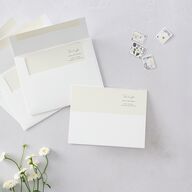 Dainty Fairytale Greenery Thank You Cards Hunter Green Signature