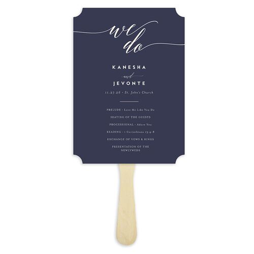 We Do Fan Programs Pink Cotton Signature Ticket