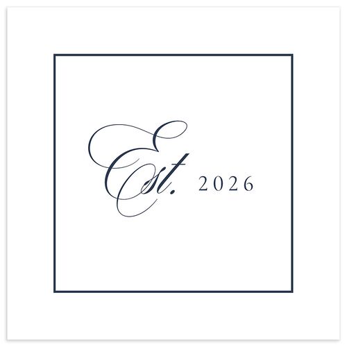 Lasting Frame Luncheon Napkins Moody Blue Napkin Uncoined