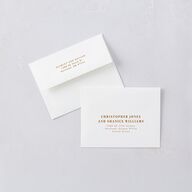 Elegant Minimalist Photo Save The Date Magnets Saddle Magnet Paper