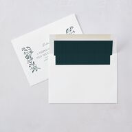 Storybook Filigree Save The Date Cards Gold Dark Night Signature smooth Blank No Standard