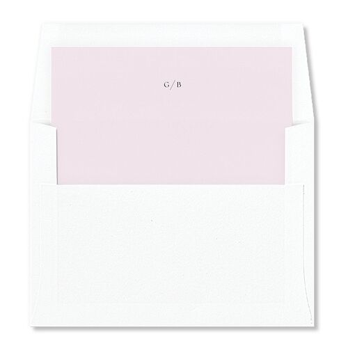 Pastel Garden Envelope Liners Sheer Lilac Standard