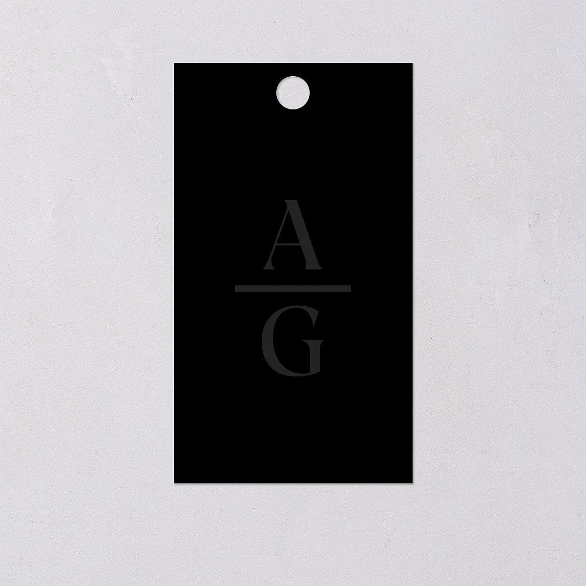 Gilded Bold Favor Gift Tags Gold Licorice Signature
