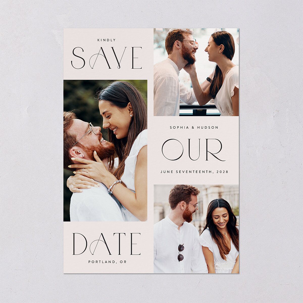 Beloved Union Save The Date Cards — view 2
