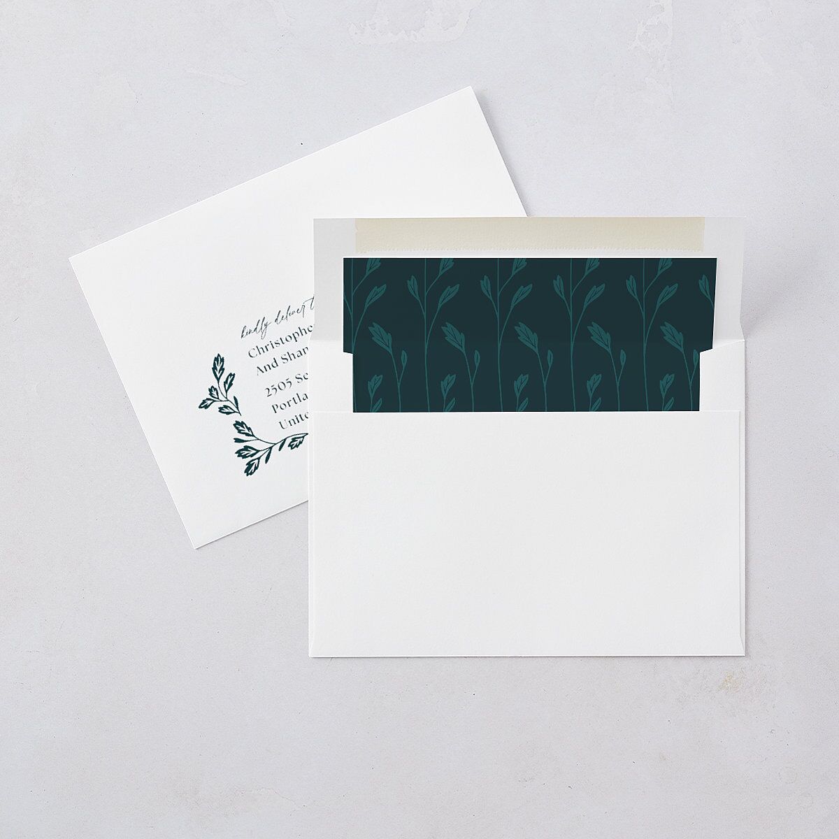 Arboretum Archway Foil Save the Date Cards Gold Dark Night Signature smooth Blank No
