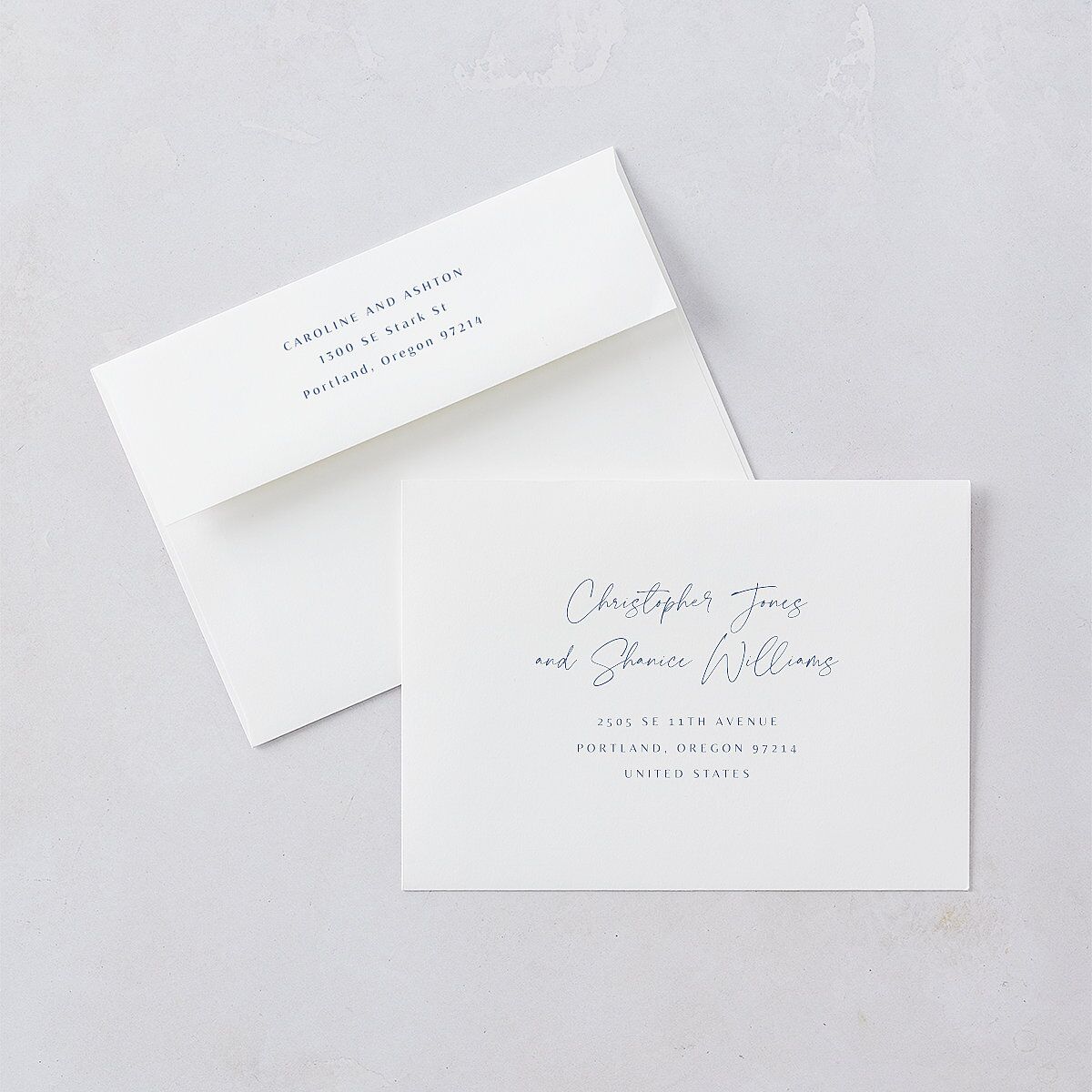 Coastal Love Wedding Invitations Cruise Signature Blank No Standard