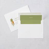 Sweet Sunflowers Wedding Invitations Marigold Signature Blank No Standard