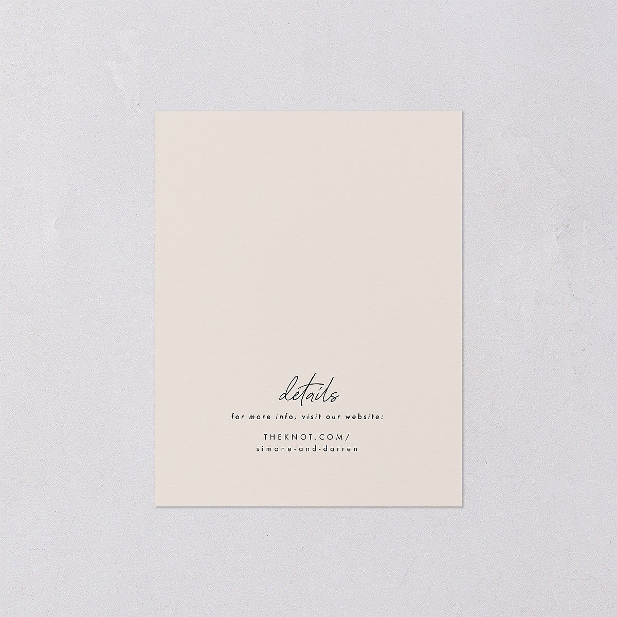 Arched Photo Save the Date Petite Cards Sand Signature smooth Blank No Standard