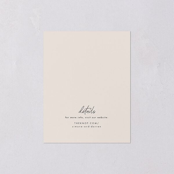 Arched Photo Save the Date Petite Cards Sand Signature smooth Blank No Standard