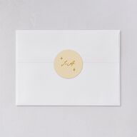 Hand Drawn Cake Wedding Stickers Dark Camo Circle