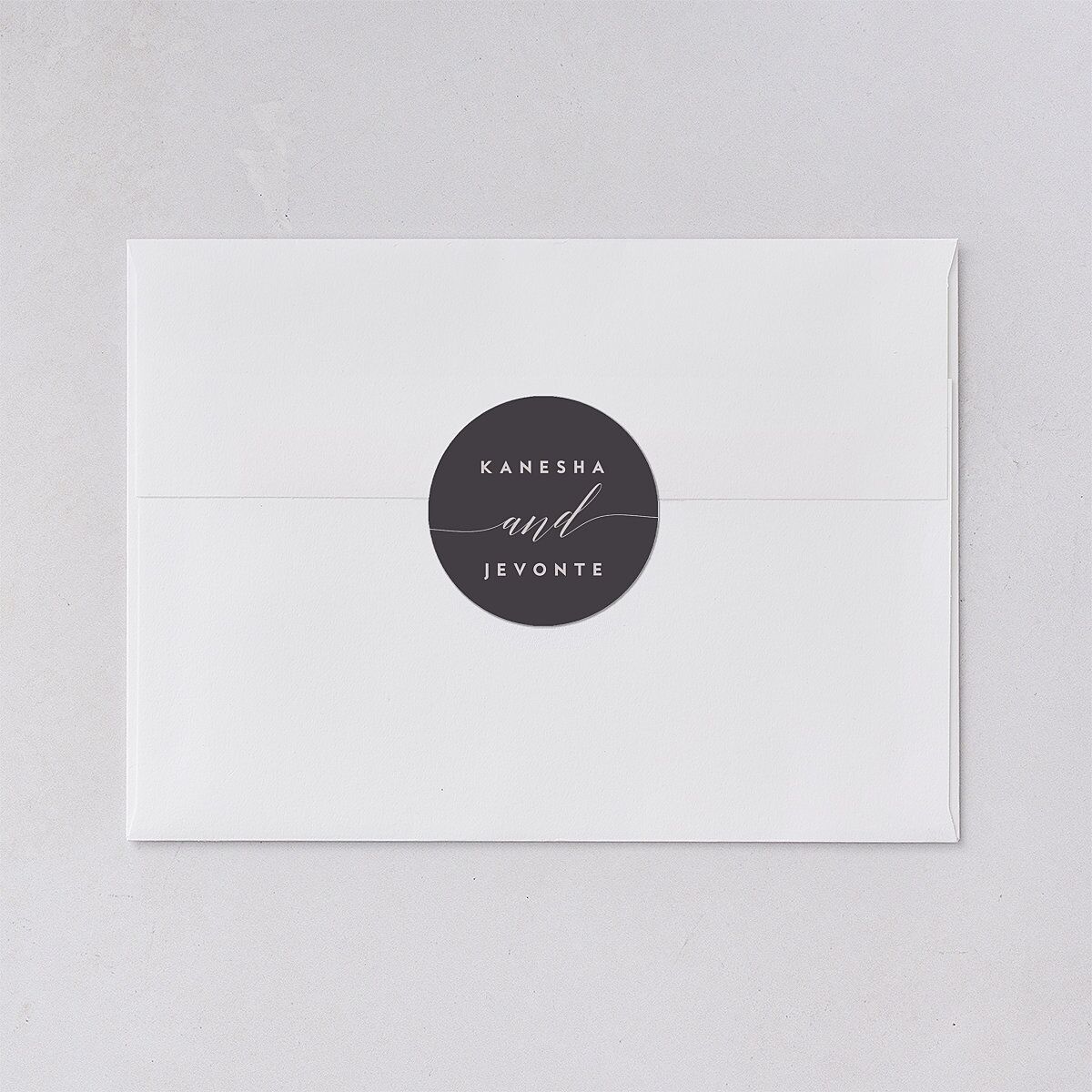 We Do Wedding Stickers Medieval Grey Sticker