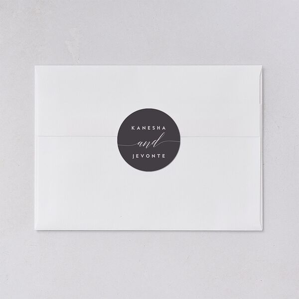 We Do Wedding Stickers Medieval Grey Sticker