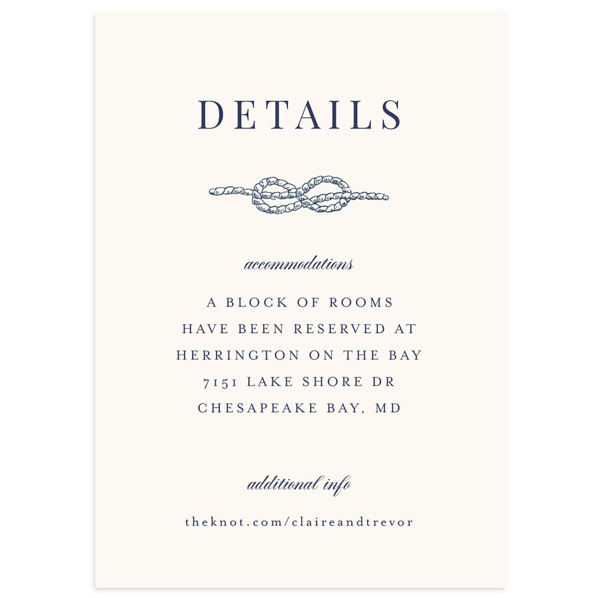 Elegant Lighthouse Wedding Enclosure Cards