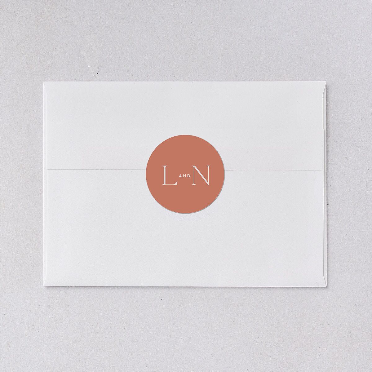 Tropical Oval Wedding Stickers — view 2