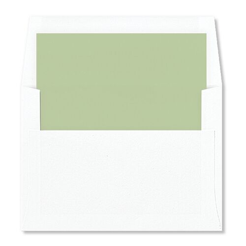 Happy Tears Wedding Standard Envelope Liners Sage Standard