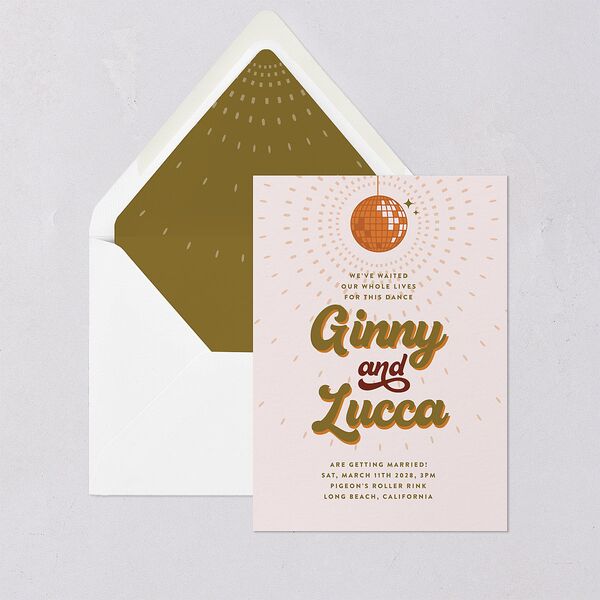 Disco Love Euro Envelope Liners Umber Luxe
