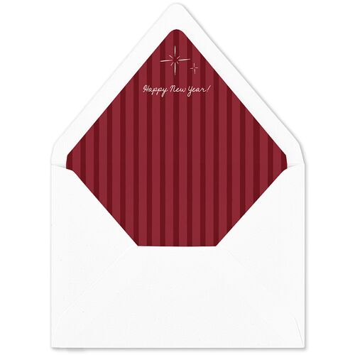 Best Present Ever Bow Gallery Euro Envelope Liners Merlot Luxe