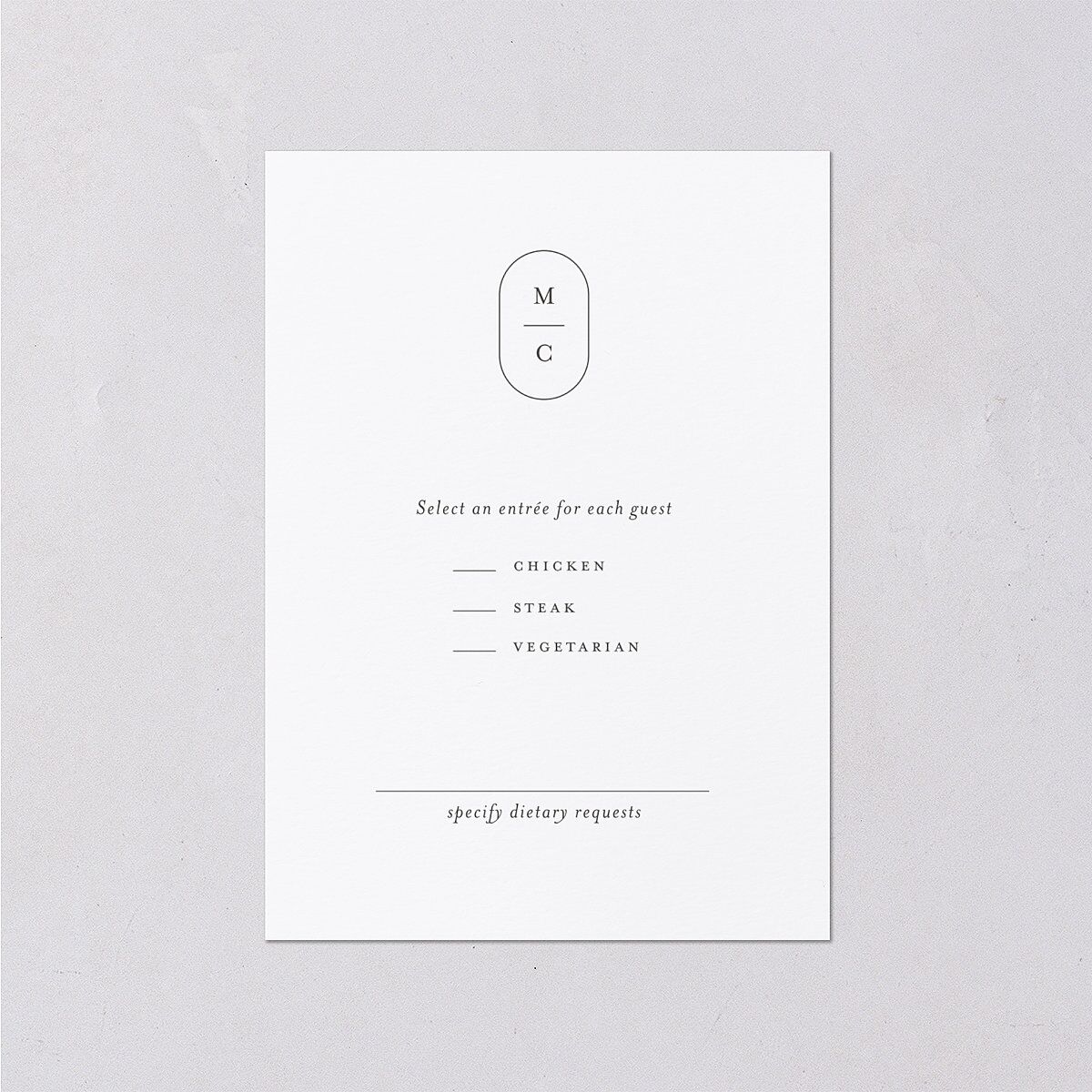 Southern Oak Tree Foil Wedding Response Cards Gold Pure White Signature Standard